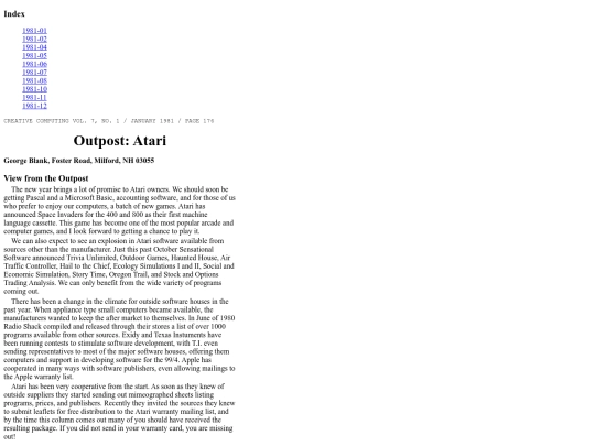 columns/oa1981 screenshot