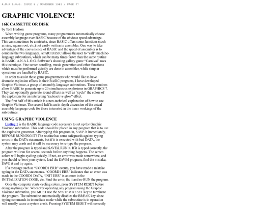 gviol screenshot