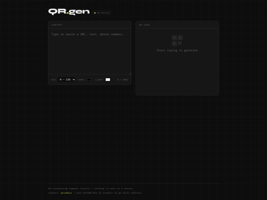 qr screenshot