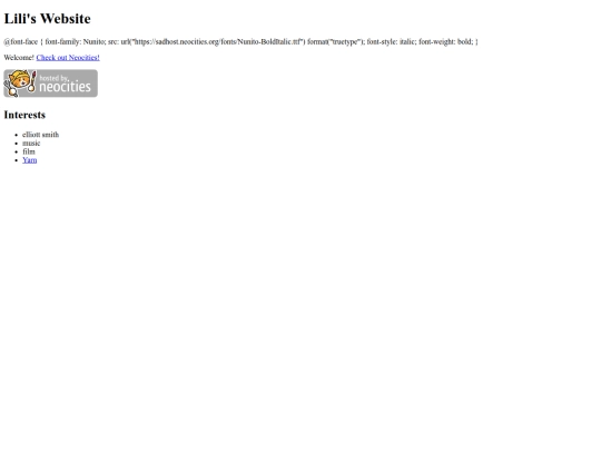 index screenshot