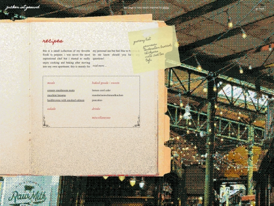 recipes screenshot