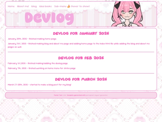 devlog screenshot