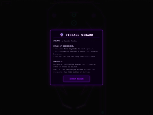 pinball screenshot