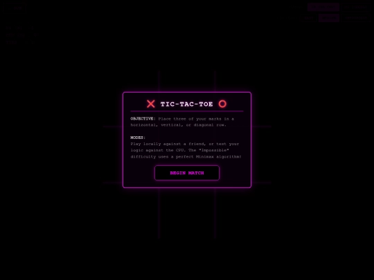 tictactoe screenshot
