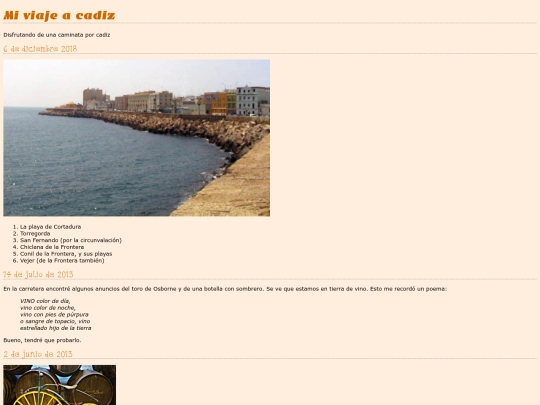 viaje/bicicleta screenshot