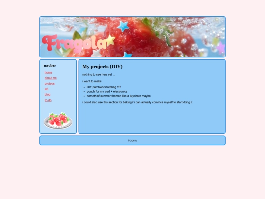pages/projects screenshot