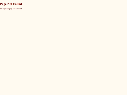 not_found screenshot