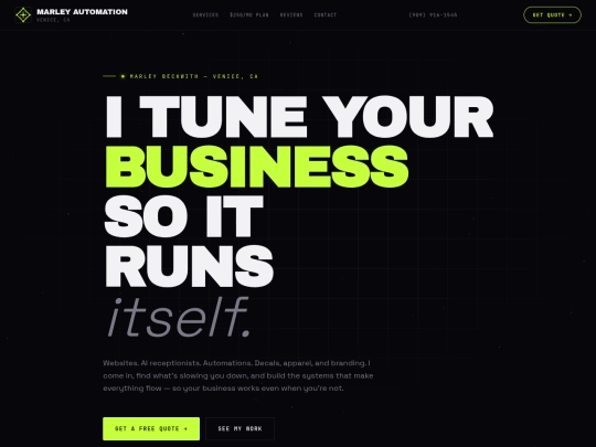 marley-automation-LAUNCH screenshot