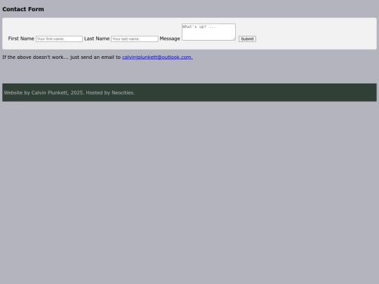 contact screenshot