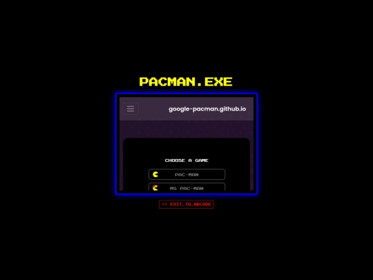 pacman screenshot