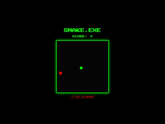 snake screenshot