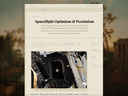 garden/spaceflight screenshot