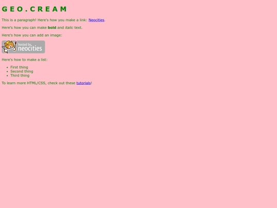 index screenshot