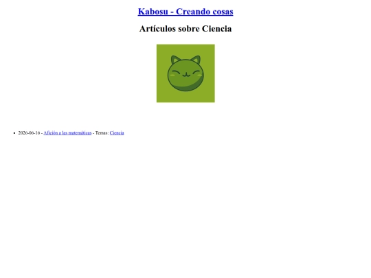tags/ciencia screenshot