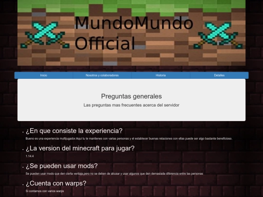 Faq screenshot