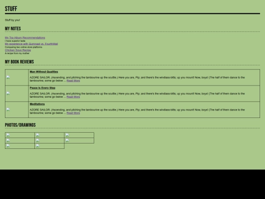 stuff screenshot
