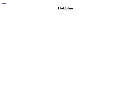 hobbies screenshot