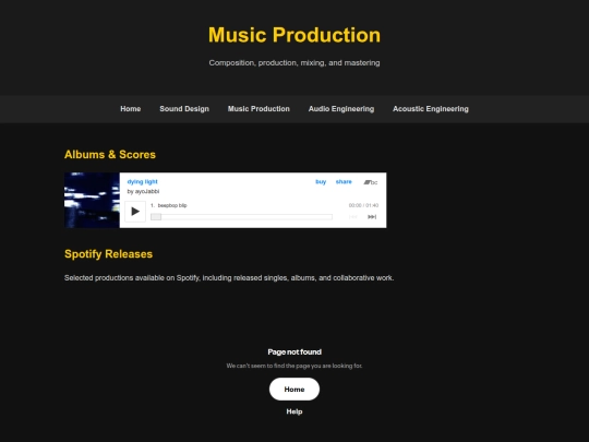 music-production screenshot
