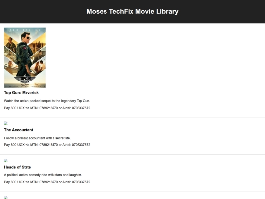 movies screenshot