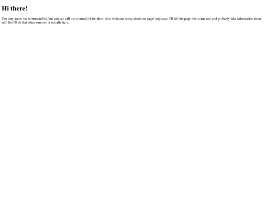 Aboutme screenshot