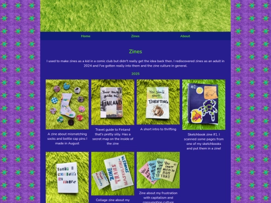 zines screenshot