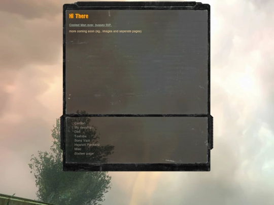 home screenshot