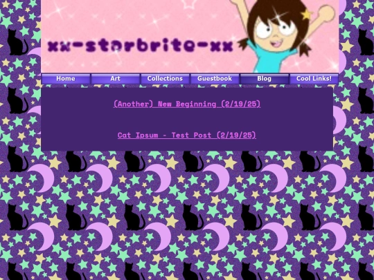 blog screenshot