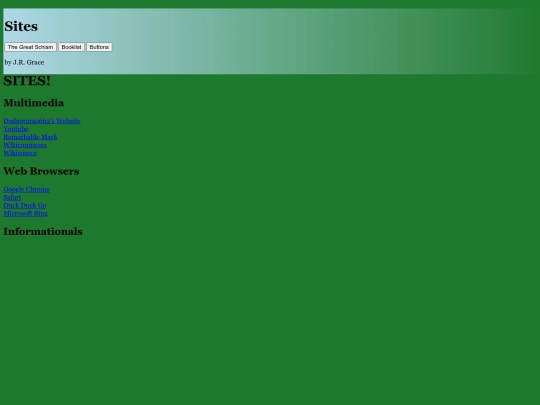 sites screenshot