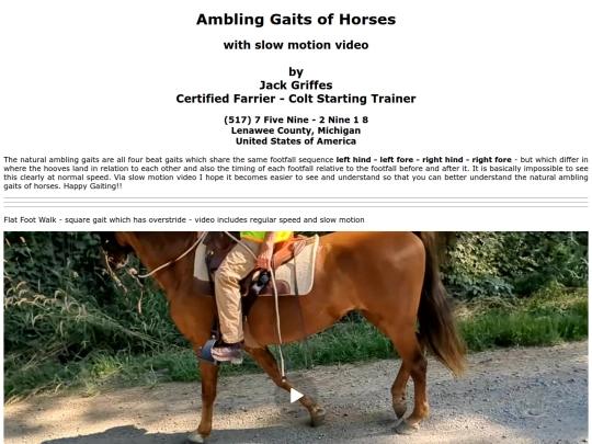 Ambling-Gaits screenshot