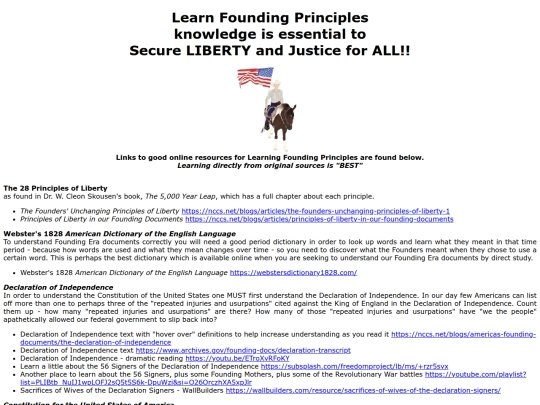 LearnFoundingPrinciples screenshot