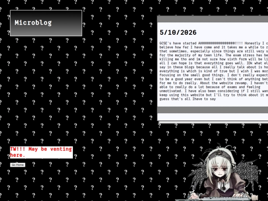blog screenshot