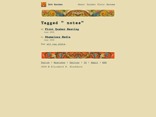 blog/tags/notes screenshot