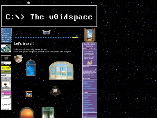 travelpages/hub screenshot