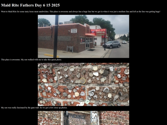 Adventures/FathersDay06152025 screenshot