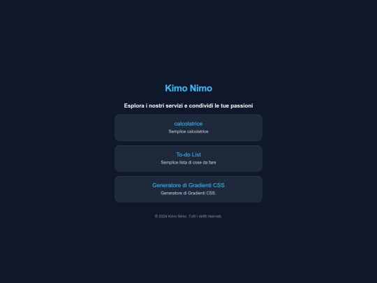 index screenshot