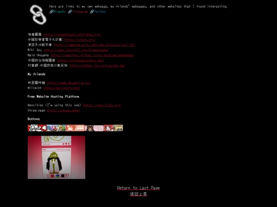 links screenshot