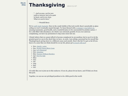 thanksgiving screenshot