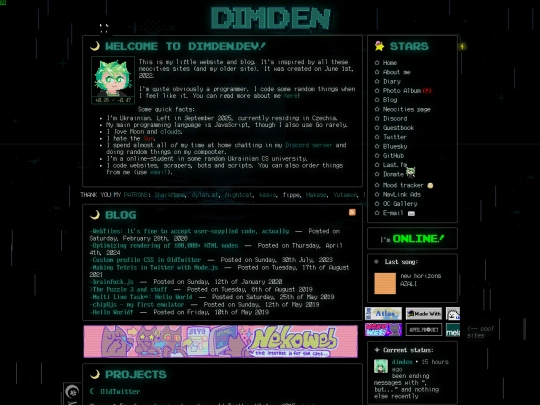index screenshot