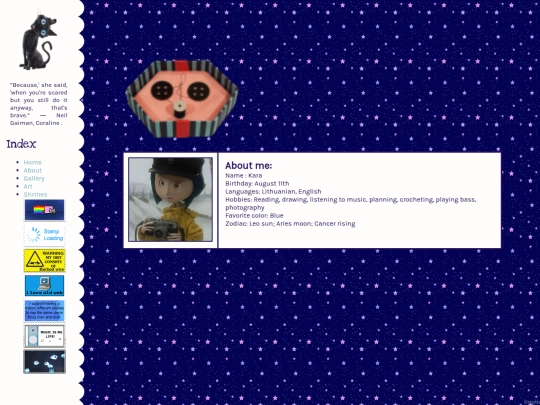 aboutme screenshot