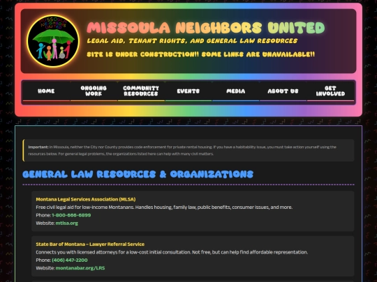 legal-aid screenshot