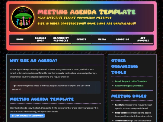 meeting-agenda-template screenshot