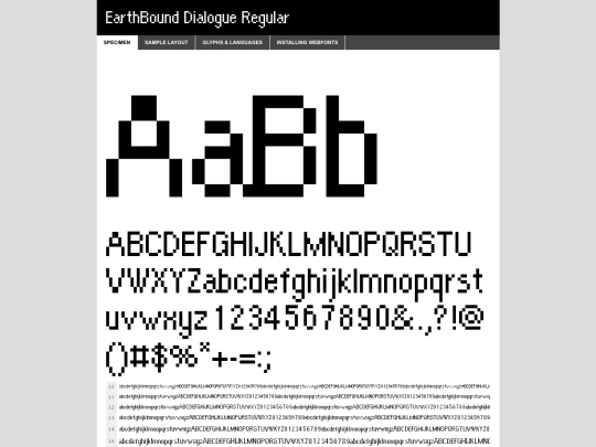 webfontkit-20240426-031641/earthbound-dialogue-demo screenshot