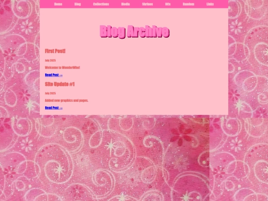 blog screenshot