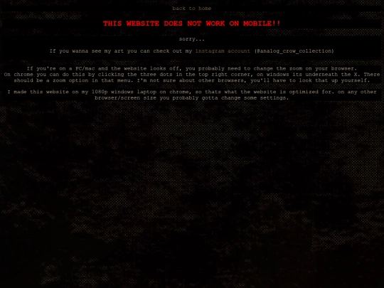 websitehelp screenshot