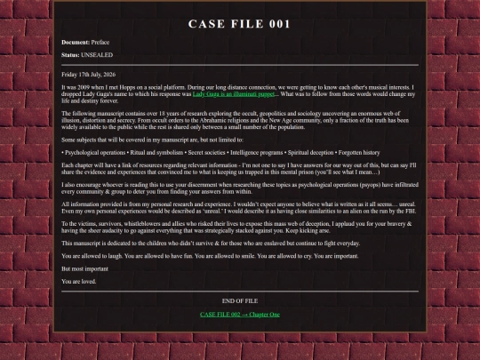 preface screenshot