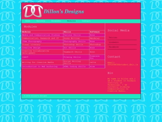 modules screenshot
