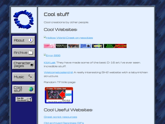 blog/coolstuff screenshot