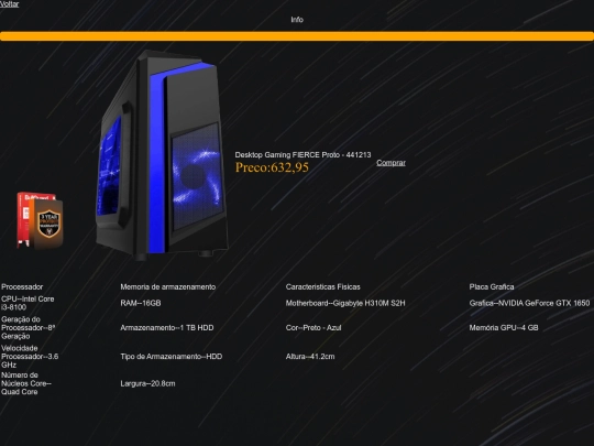 pc1Info screenshot