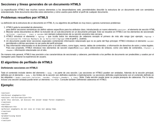 secciones-lineas-generales screenshot