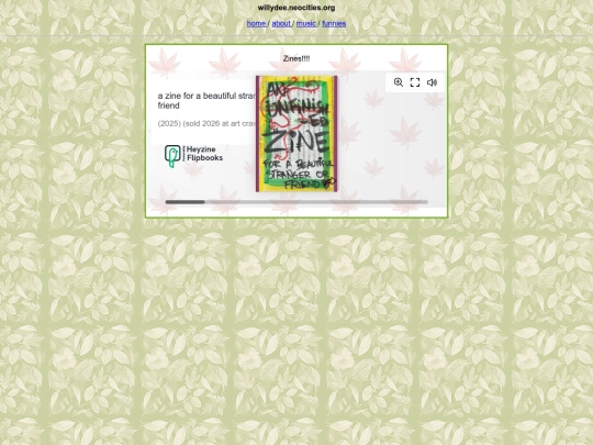 zines screenshot